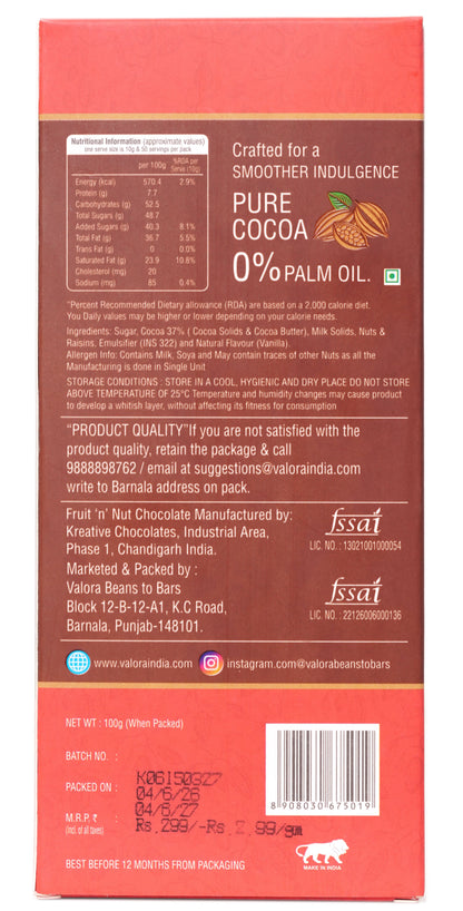 Dry Fruit Chocolate