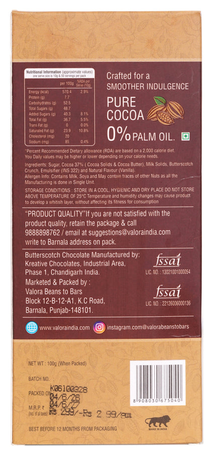 Butterscotch Chocolate